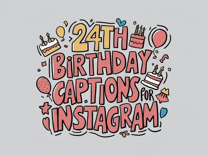 24th Birthday Captions For Instagram