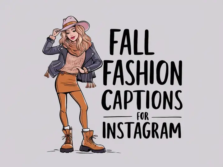 Fall Fashion Captions For Instagram