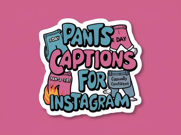 Pants Captions for Instagram