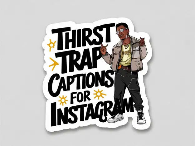 Thirst Trap Captions for Instagram