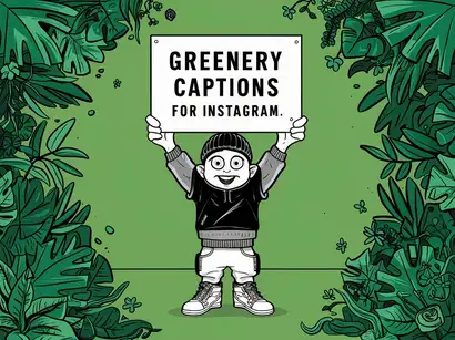 Greenery Captions For Instagram