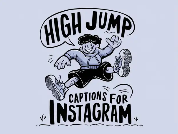 High Jump Captions For Instagram