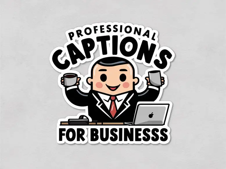 Professional Captions for Business