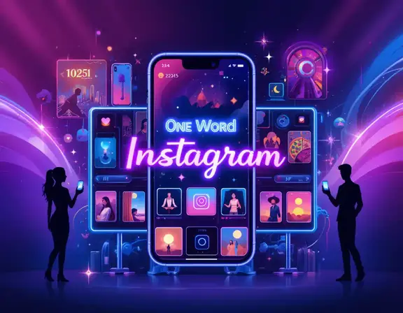 One word caption for Instagram